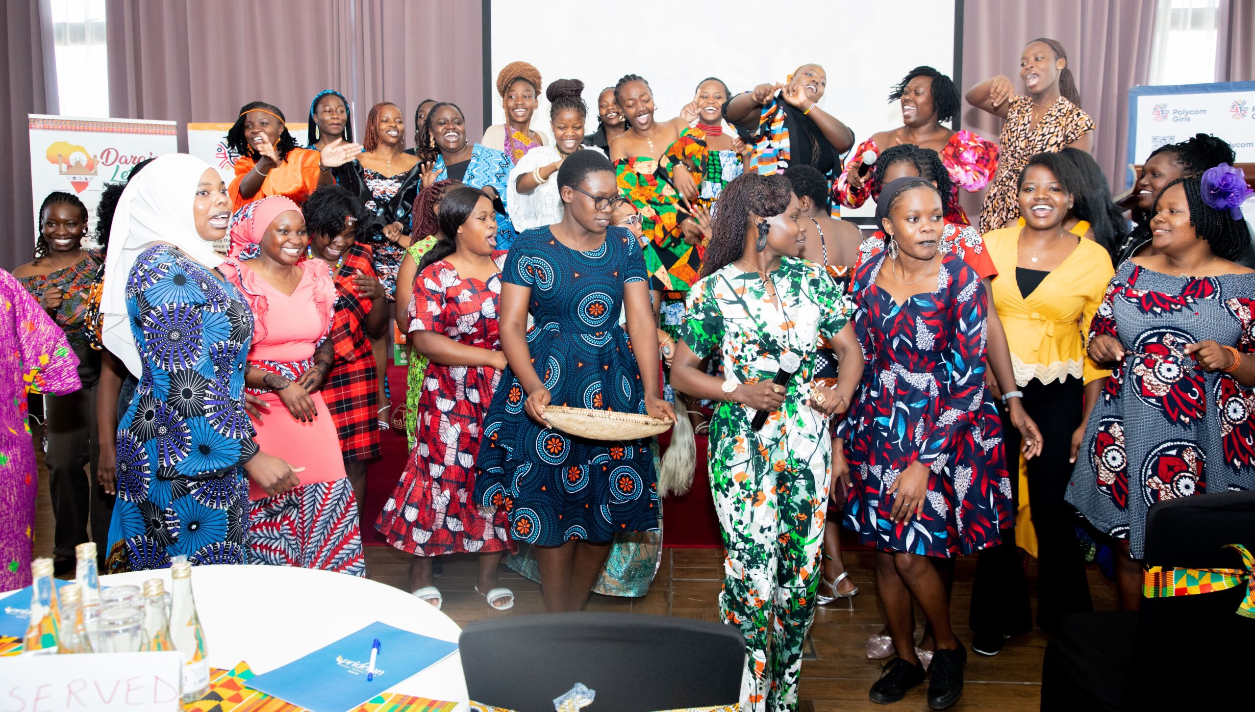 Girls Assembly participants in session